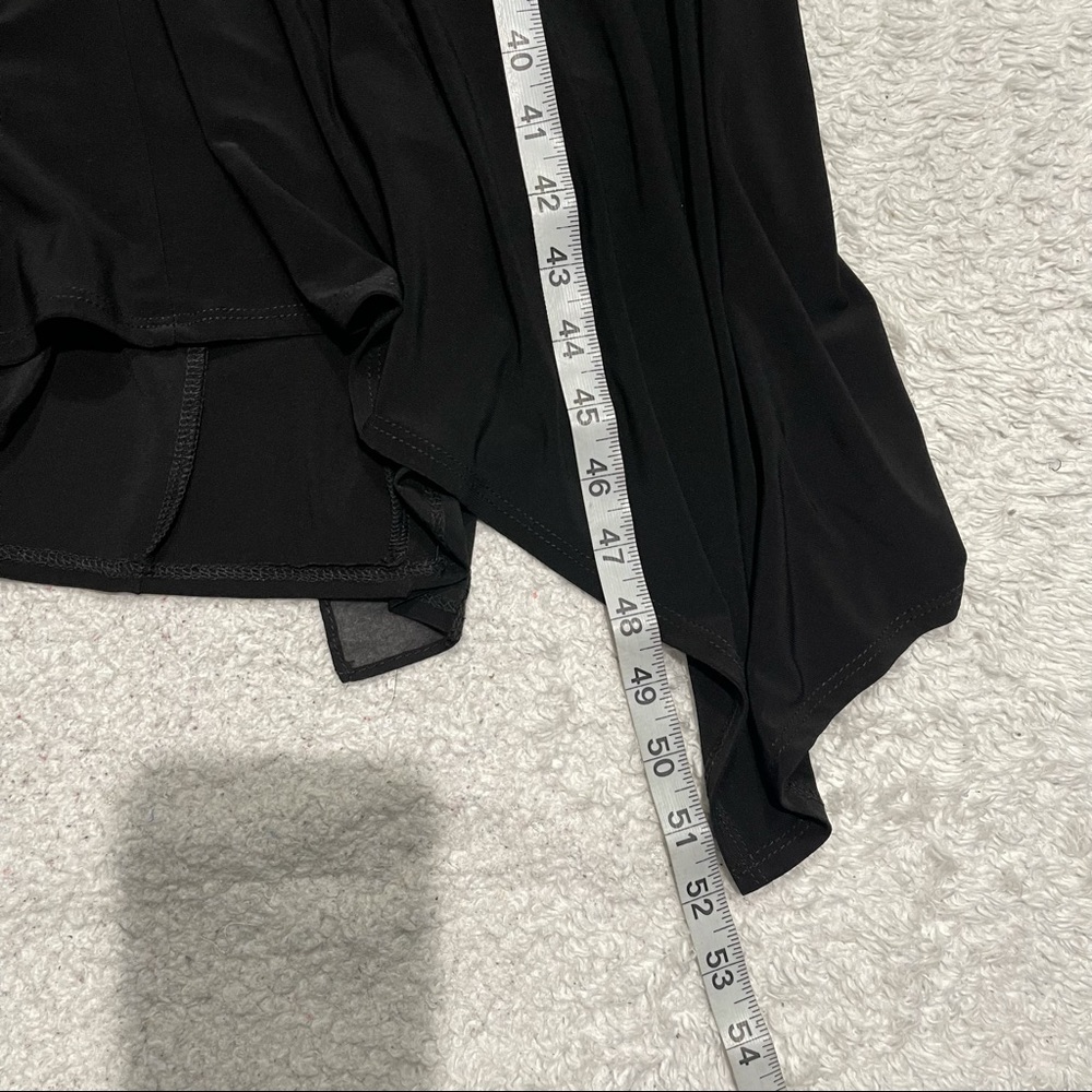 Joseph Ribkoff Black Cold Shoulder Midi Dress 14 - Picture 13 of 13